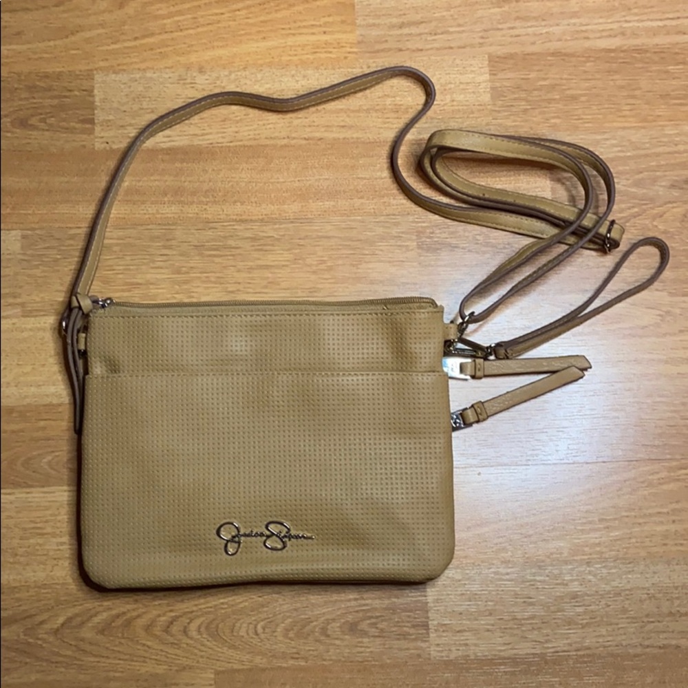 Jessica Simpson tan purse - New